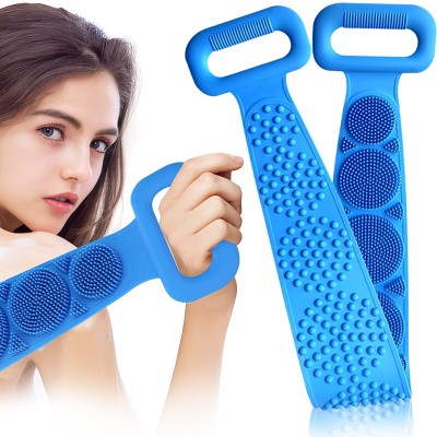 shyam traders Body Scrubber Belt_ Double Side Scrub Belt Scrubber Washer for Bath loofah