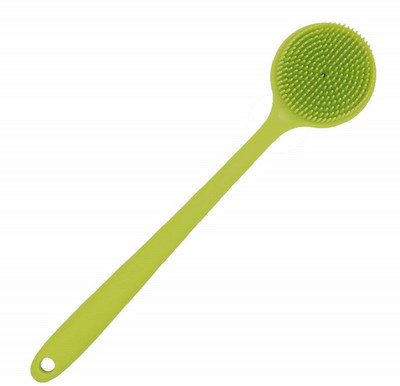 NARV Dual Purpose Silicone Shower Brush for Scrubbing and Skin Circulation