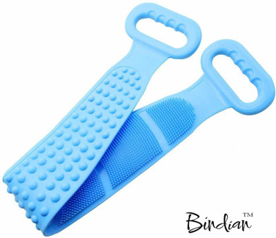 BIndian Silicone Body Back Scrubber Bath Brush Washer For Dead Skin Removal