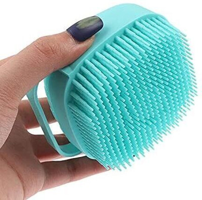 Attilio Multi-Colors Silicone Bath Body Brush Shower Scrubber,