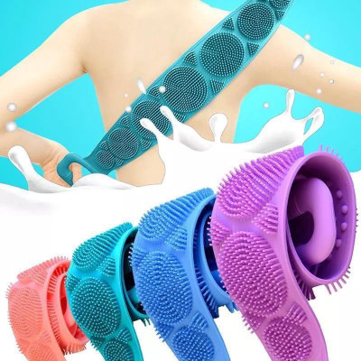 5teknova Double-Sided Bath Brush Back Cleaner Deep Cleaning & Massage Scrubber V24