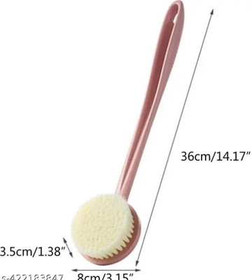 Dejmin Bath Brush Back Scrubber with Soft Bristles Long Handle Bathing,Body Massage