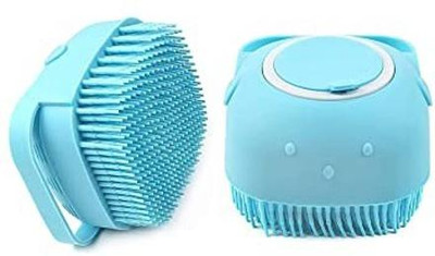 GOODFORUSE Silicone Soft Bath Body Brush with Shampoo Dispenser Scrubber