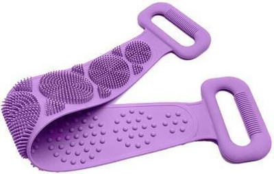 RadhaTex Double Sided Silicone Body Bath Belt/Exfoliating Shower Scrubber BeltX2.052