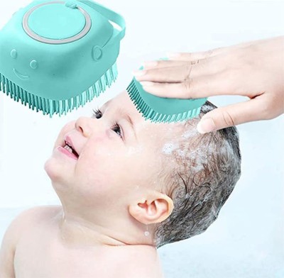 DIVINE CLUB FASHION Soap Dispenser Bathing Tool Brushes, Bathroom, Men & Women & Children