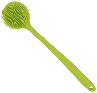 RBGIIT Easy Grip Silicone Shower Scrubber for Men and Women Back Cleaning