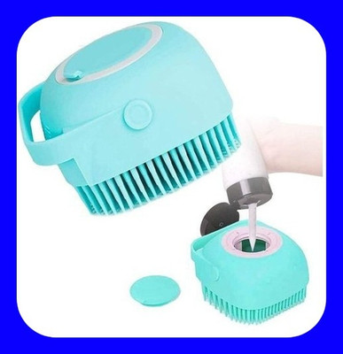 SJK Body Wash Silicone Body Scrubber Double Side
