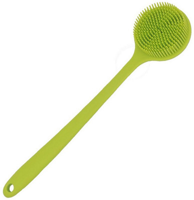 NARV Silicone Back Scrubber with Easy to Hold Handle for Smooth Skin Cleaning