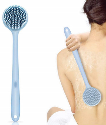 RBGIIT Dual-Sided Silicone Back Scrubber Brush for Shower and Exfoliating Skin