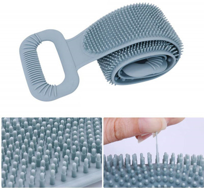 Twixxle Updated Extra Long Silicone Back Exfoliating Scrubber for Shower-19AZ