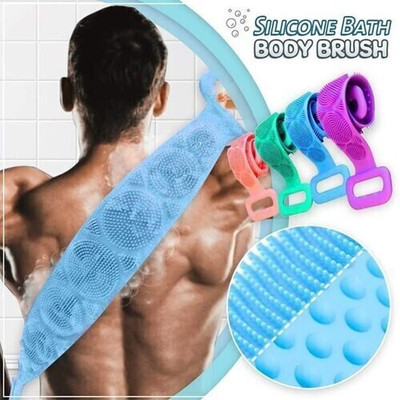 SHIVA Silicone Bath Brush/Belt 9*1026