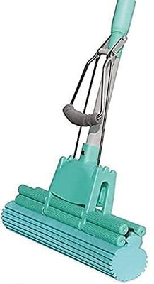 Mesmera floor cleaning mop Microfibre Wet and Dry Broom(Multicolor)