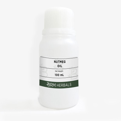 BRM Herbals Nutmeg Essential Oil - 100 ML(100 ml)