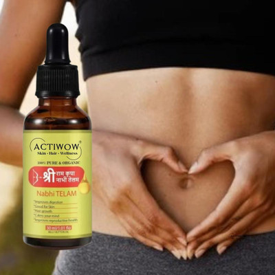 ACTIWOW Nabhi Tailam Fresh Glow Herbal Belly Oil(30 ml)