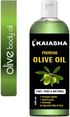 KAIASHA Daily Use After Bath Massage Oil Pure Olive & Essential 400 gm Oils(400 ml)