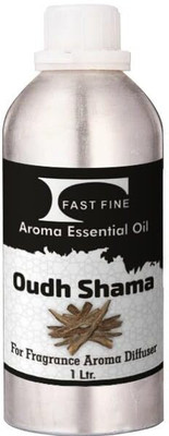 FAST FINE Pure Oudh Shama Diffuser Aroma Essential Oil long lasting Aroma Perfume(1000 ml)