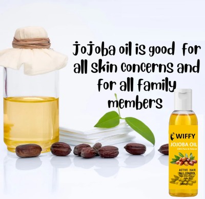 Wiffy Multiple Uses ojoba Oil Cold Pressed(100 ml)