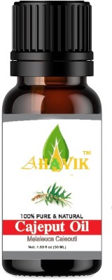 AHAVIK Cajeput Natural Essential Oil 50ML HairGrowth|Skin Care|Body Pain(50 ml)