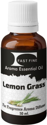 FAST FINE Lemon Grass Diffuser Essential Aroma Oil Pure 50 ml (Pack of 1)(50 ml)