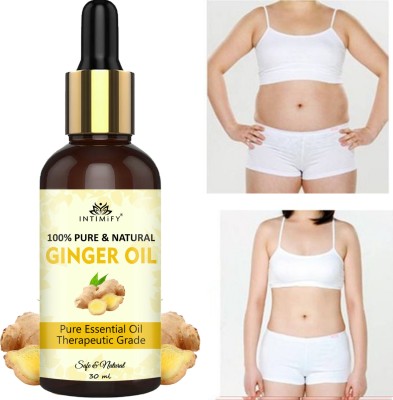 INTIMIFY Ginger Oil, Belly Fat Loss, Fat Burning, Weight Loss, Slimming Essential Oil(30 ml)