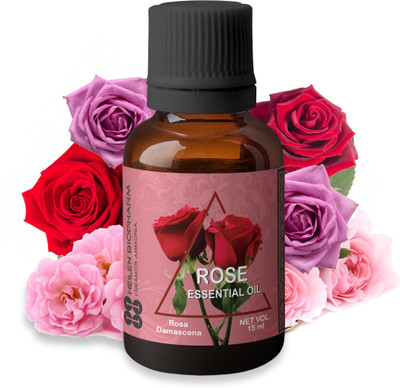 HEILEN BIOPHARM Rose Essential Oil - 15 ml , For Antidepressant & Antiseptic Support(15 ml)