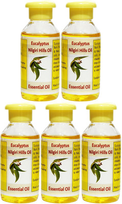 Eucalyptus Nilgiri Hills Oil - Pack Of 5(100 ml)