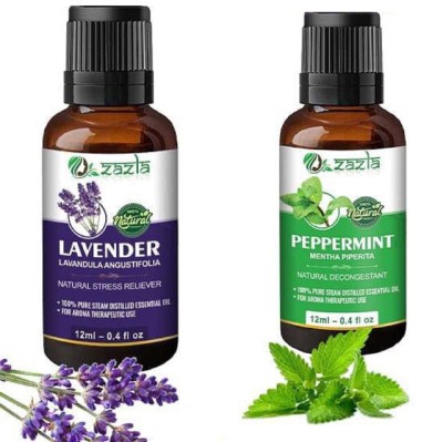 Zazla Essential Oil Lavender & Peppermint(24 ml)