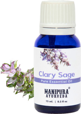 Manipura Ayurveda Aromatheraphy Clary Sage pure essential oil 15 ML(15 ml)