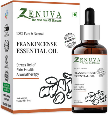 Zenuva Frankincense Oil - Pure and Undiluted for Skin Tightening, Aromatherapy 15ml(15 ml)