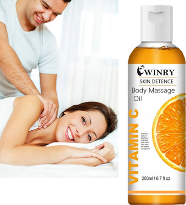winry full body care massage oil pack of-1 and at any time use oil(200 ml)