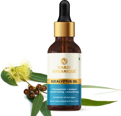 khadi ORGANIQUE Eucalyptus Essential Oil(13 ml)