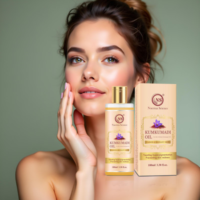 Nuerma Science Kumkumadi Oil for Brightening Pigmentation Removal and Skin Glow(100 ml)