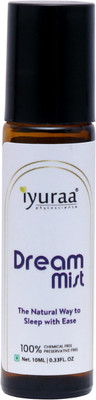 Iyuraa Phytoscience Essential Oil Roll-On for Sleep, Natural Blend with Lavender and Sandalwood(10 ml)
