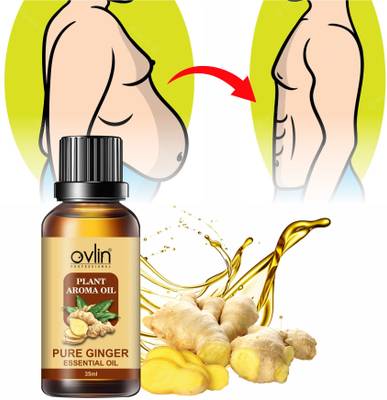 OVLIN PROFESSIONAL Belly Drainage Ginger Essential Oil Plant Aroma Oil, Slimming Tummy Ginger Oil