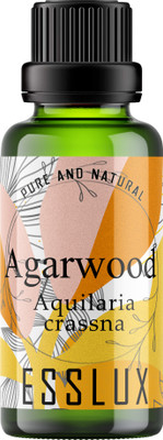 Esslux Unleash Aromatic Agarwood's Power Oil - For Aromatherapy & Home scent, More!(30 ml)