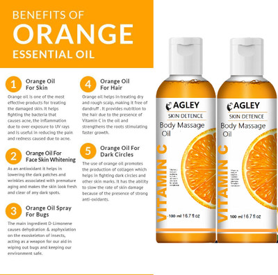 AGLEY Non-Sticky for Daily Use After Bath, Massage oil(200 g)