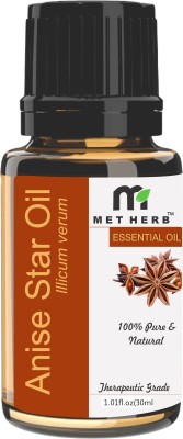 Metherb Anise Star Oil Cold Pressed, Therapeutic Grade Undiluted For Hair & Skin(30 ml)