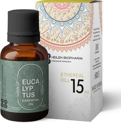 HEILEN BIOPHARM Eucalyptus Essential Oil - 15 ml Bottle Pack of 1, For Joint Health Improvement(15 ml)