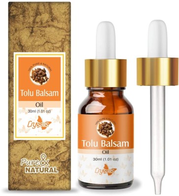 Crysalis Tolu Balsam (Myroxylon balsamum) Steam Distilled Pure Essential Oil(30 ml)