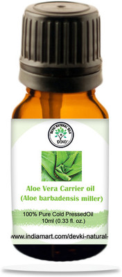 DVNO Aloe Vera Carrier Oil Pure & Undiluted for Balancing(10 ml)