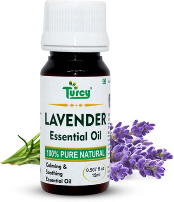 Turcy Lavender Essential Oil | Pure & Natural | Aromatherapy for Skin & Hair Care(15 ml)