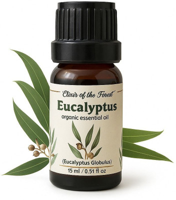 Elixir of the Forest Eucalyptus Oil | Nilgiri Oil | Organic Aromatherapy Essential Oil for Relaxation(10 ml)