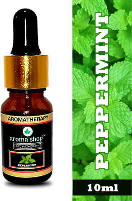 AROMASHOP AROMATHERAPY PURE AND NATURAL PEPPERMINT ESSENTIAL OIL(10 ml)