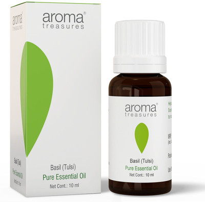 AROMA TREASURES Basil (Tulsi) essential oil (10ml)(10 ml)