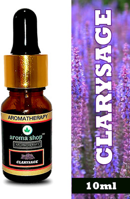 AROMASHOP AROMATHERAPY PURE AND NATURAL CLARYSAGE ESSENTIAL OIL(10 ml)