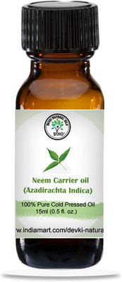 DVNO NEEM Carrier Oil Pure & Undiluted for Balancing(15 ml)