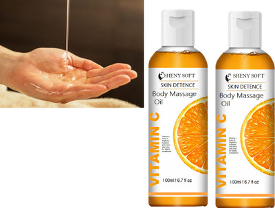 sheny soft Vitamin C Oil - Pure Natural For Skin Glow(200 ml)