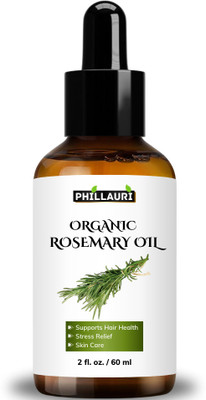 Phillauri Rosemary Oil For Skin, Muscle & Hair Oil - Rosemary Essential Oil(60 ml)