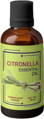 HEILEN BIOPHARM Citronella Essential Oil - 50 mL ,Stress Relief Aromatherapy (Cymbopogon Nardus)(50 ml)