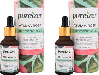 Pureizer Atulya Rose Pure Essential Oils (Pack of 2)(60 ml)